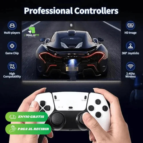 RETRO STICK PRO 4K - 35.000 Juegos Incorporados. - Malufy