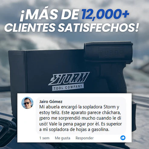 Soplador Eléctrico Doble Batería 24V STORMAIR®