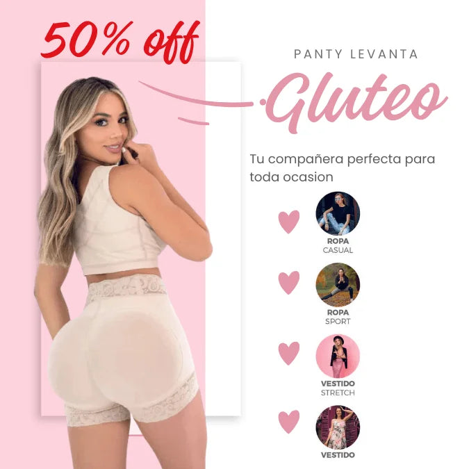 PANTY LEVANTA GLUTEO - Malufy