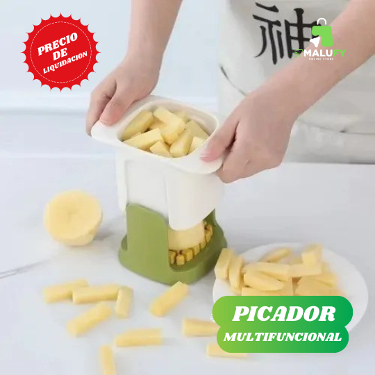Picador De Papa y Verduras Multifuncional - Malufy