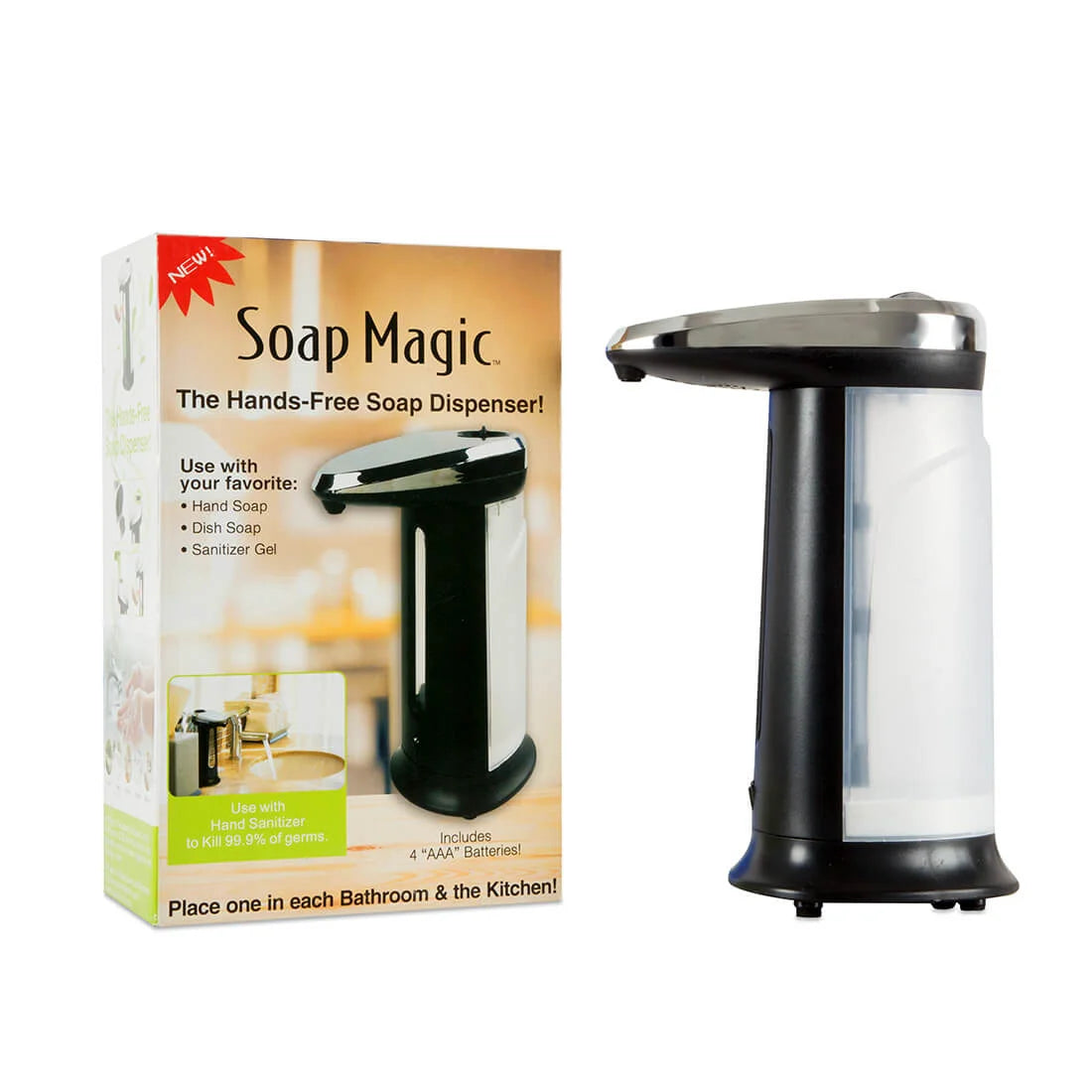 Dispensador Jabón Automático Soap Magic - Malufy