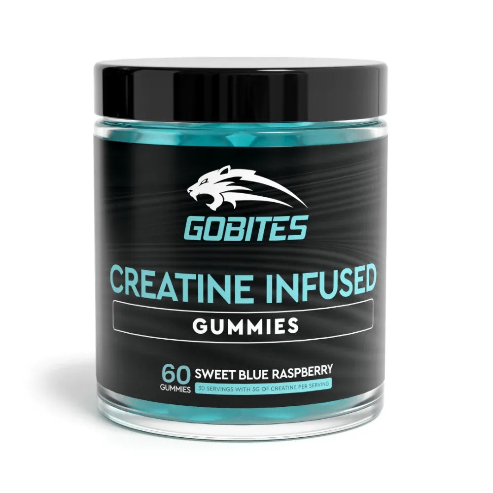 Gobites Creatine Gummies: Energía y rendimiento en cada bocado