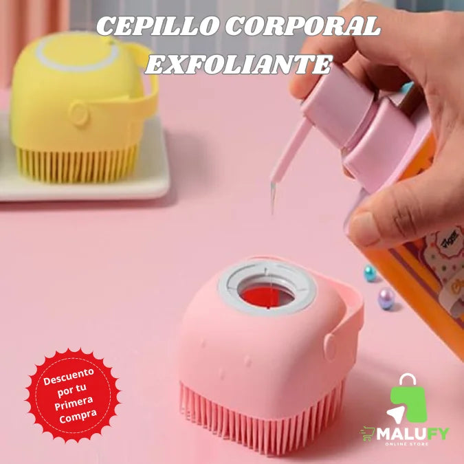 CEPILLO CORPORAL EXFOLIANTE - Malufy