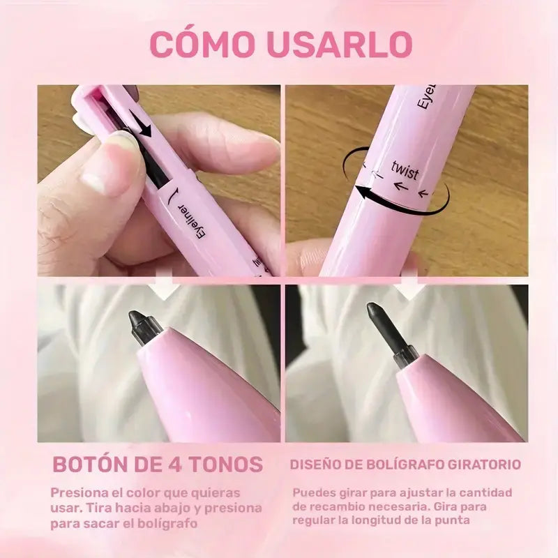 LAPICERO MAKEUP PROFESIONAL 4 EN 1