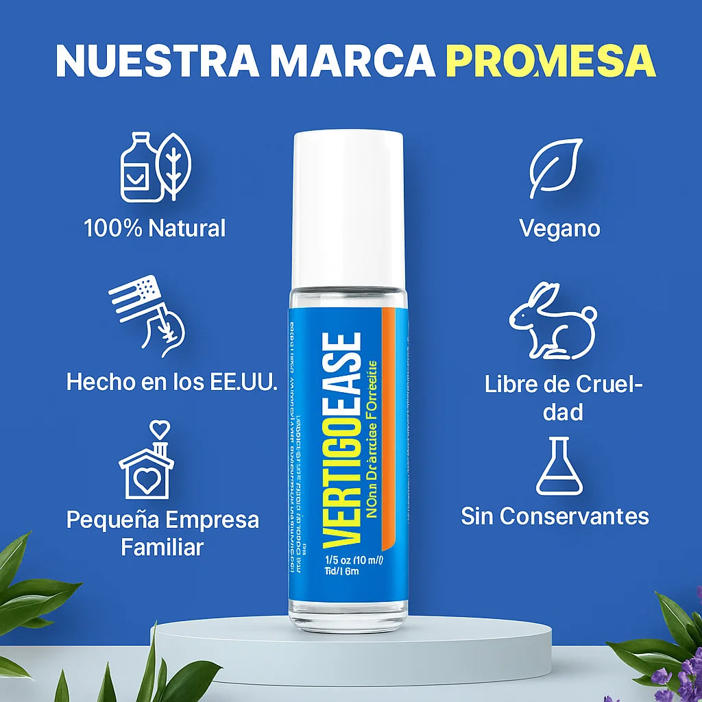 ¡VertigoEase® - Recupérate Rápido y Sin Dolor!