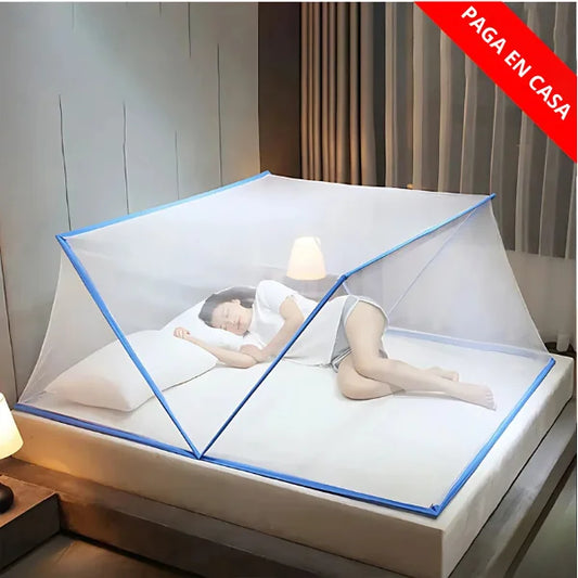 Toldo Plegable Antimosquitos – Protección Natural y Portátil