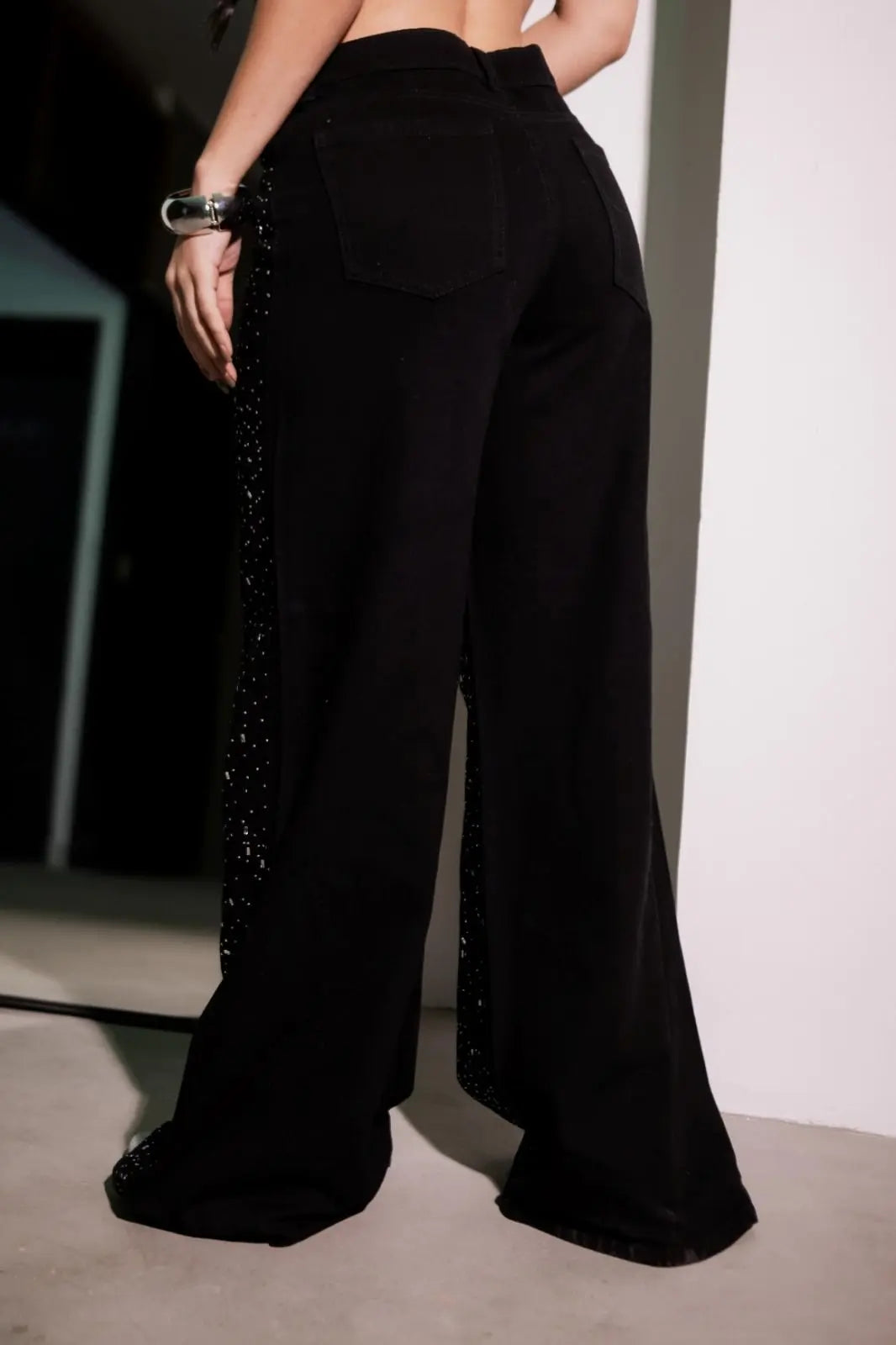 Jeans Oversize - Cristal Noir®