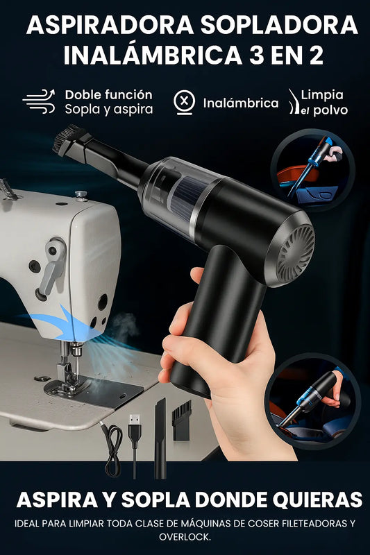 ASPI PRO ™ - Aspiradora Portatil Recargable 3 en 1 + (Obsequio Full Dispensador)