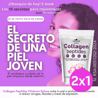 Collagen peptides ✨ - La fórmula 8 en 1 que tu cuerpo necesita (2x1)