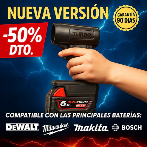 Soplador Eléctrico Doble Batería 24V STORMAIR®