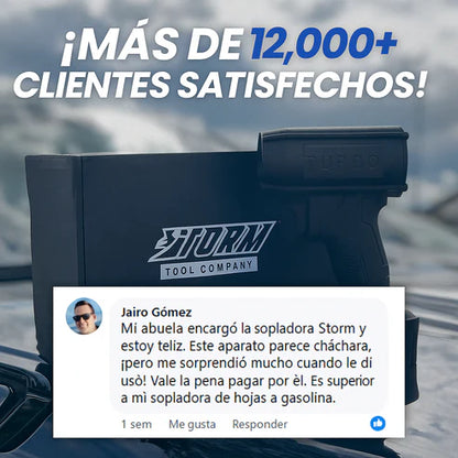 Soplador Eléctrico Doble Batería 24V STORMAIR®