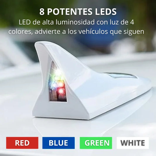 Antena Tiburón LED para Carros – Estilo, Seguridad y Tecnología en un Solo Toque