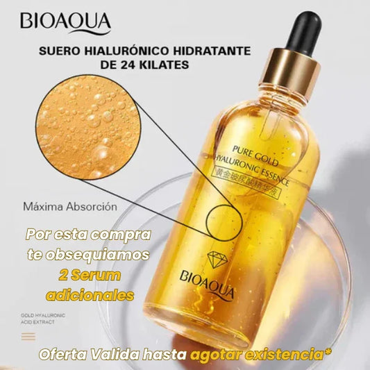 SUERO FACIAL ÁCIDO HIALURÓNICO 24K (Obsequio) - Colombia