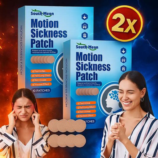 🌿 Oferta Especial 2x1  Parches Anti-Mareo y Zumbido Mareovertigo (x10 piezas)🌿