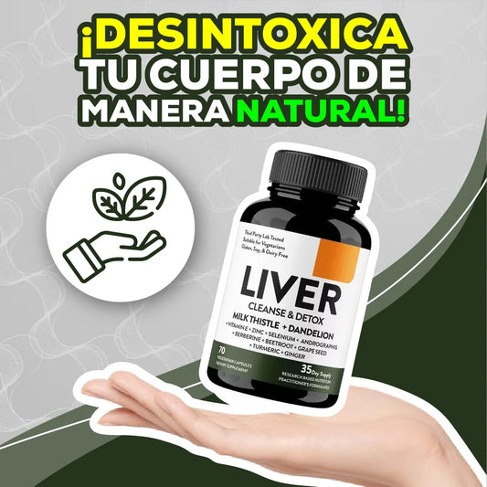 Liver Cleanse™ – Desintoxicación Profunda para un Hígado Limpio y Saludable