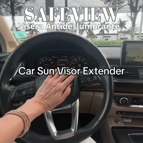 SAFEVIEW - Visera Antideslumbrante (Protección contra el sol y luces intensas) + OBSEQUIO - Malufy