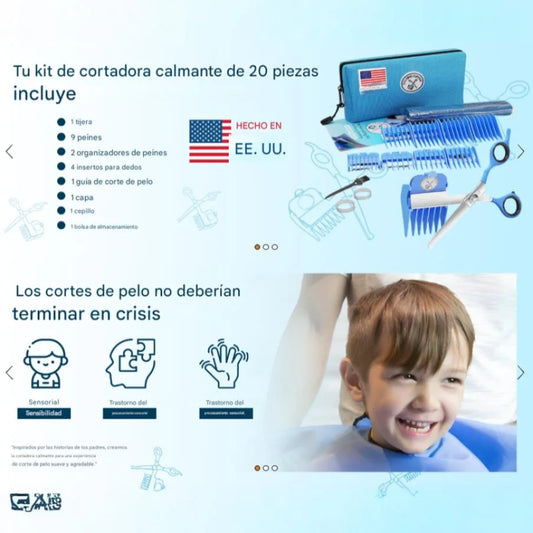 Tijeras Especiales para Personas con Autismo - Cortes de Cabello sin Estrés