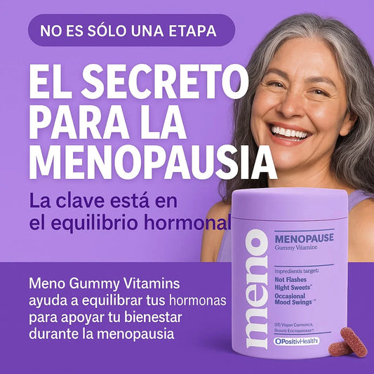 MENO Menopause Vitaminas en Capsulas – Alivio Natural y Sin Hormonas