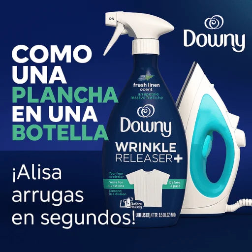 Downy Wrinkle Releaser+ — ¡Adiós a las arrugas sin usar plancha!