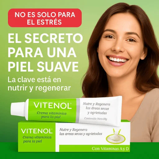 Vitenol Crema Vitamínica A+D – Nutre y Regenera Tu Piel al Máximo
